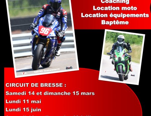 Calendrier 2026 Moto Ain Track Day